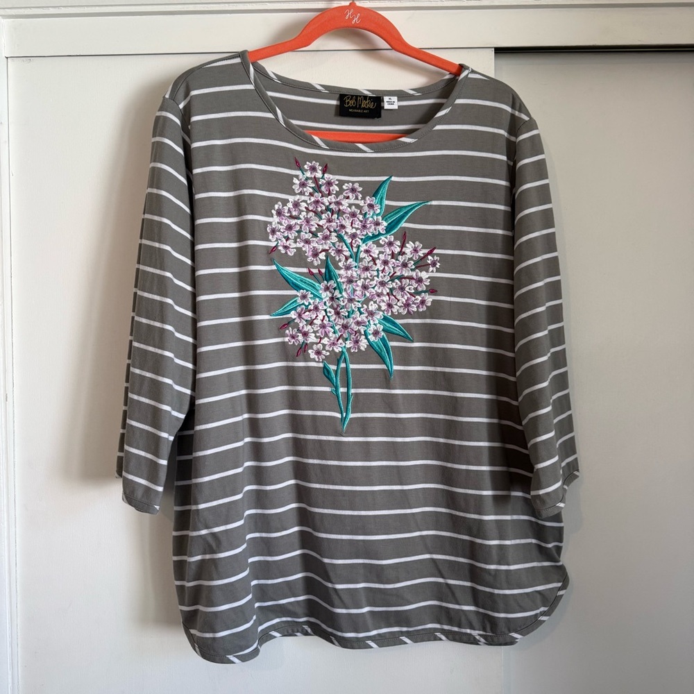 Bob Mackie wearable art top